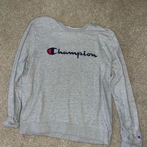 Vintage grey champion sweater